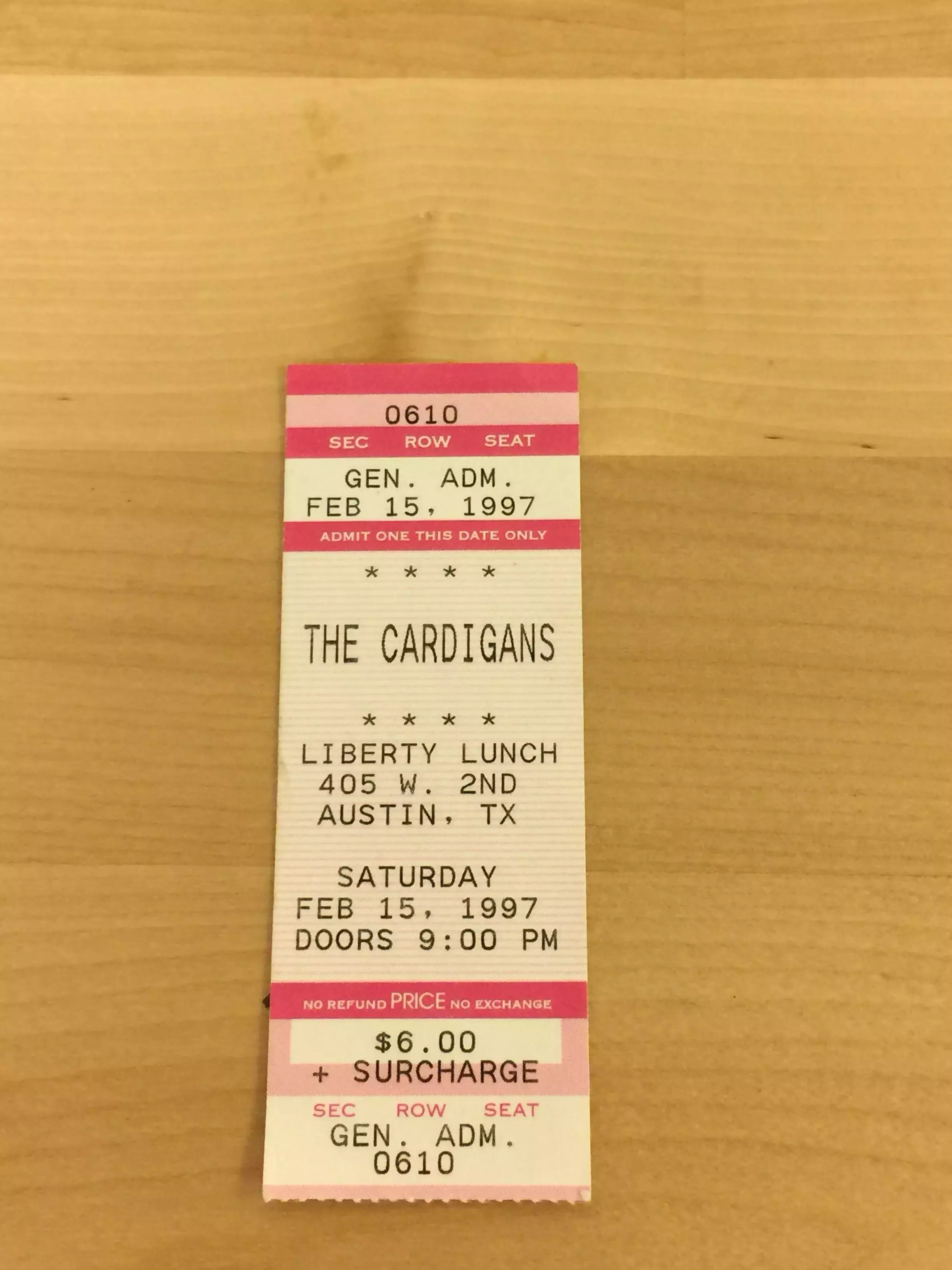 Alone and smarting from a failed Valentine&rsquo;s Day, I still went to see the Cardigans — for a measly six bucks