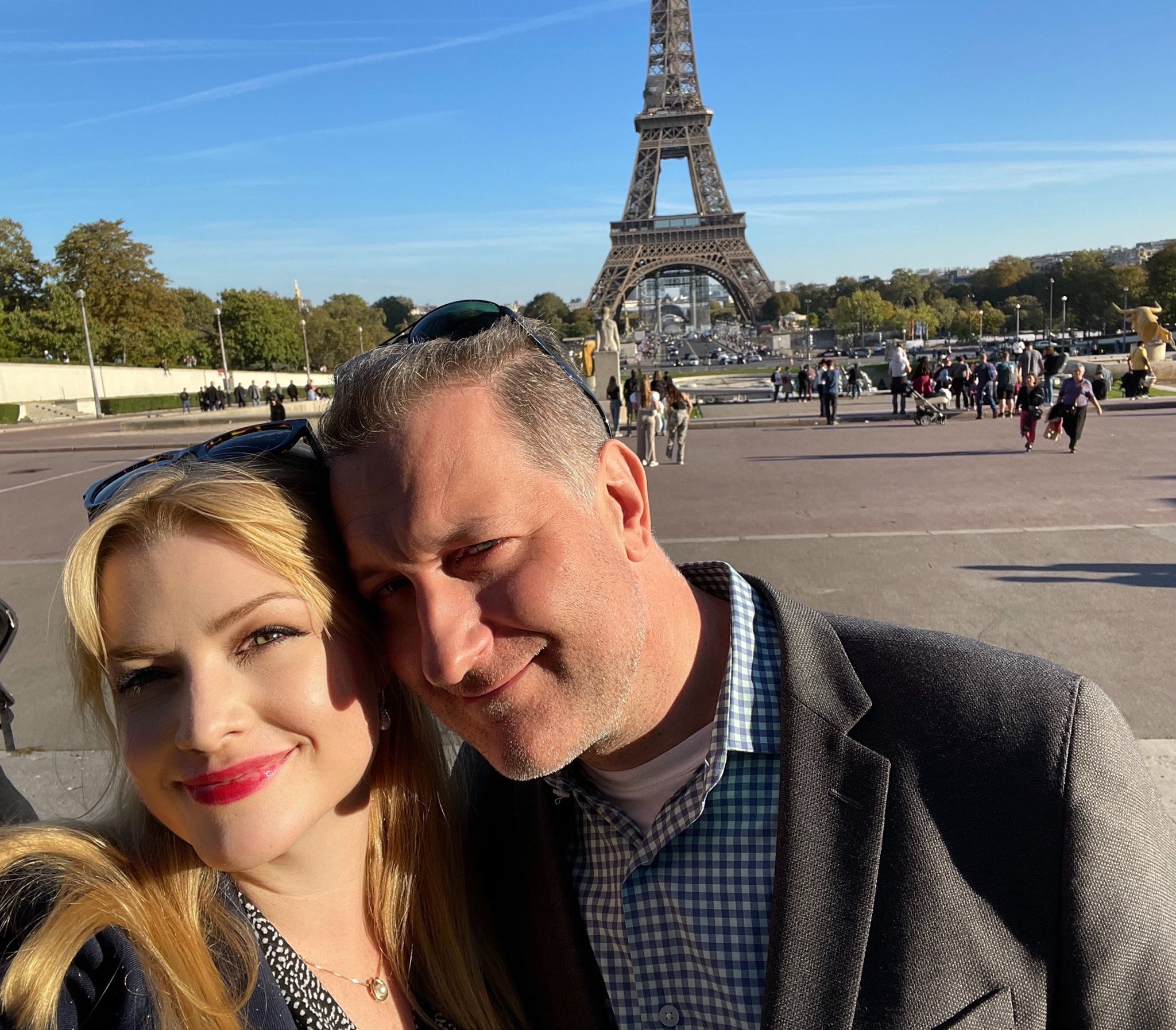 Selfies in the Trocadero
