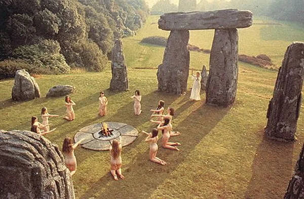 Prototype of a pagan circle by Sir Ken Russell