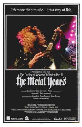 198300~the Decline of Western Civilization Part ii the Metal Years Posters