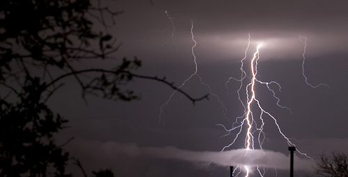 Lightning Bolt in photo by John Curtis