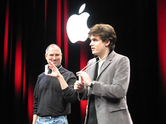 Steve Jobs and John Mayer
