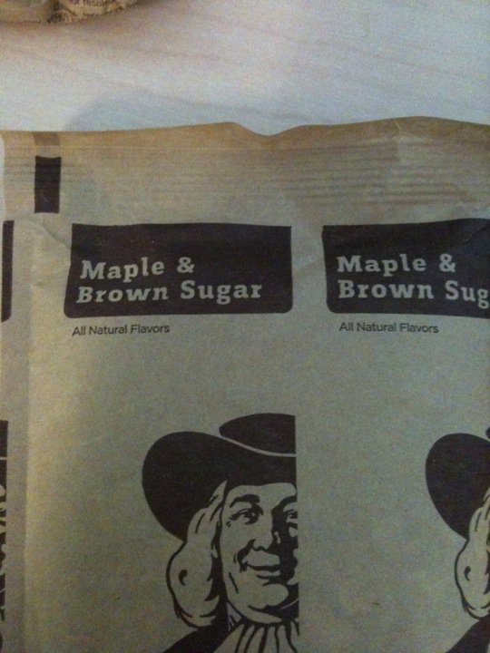 Who knew the Quaker oats loved edgy retro hip typography?  Cooper Black it looks to me?