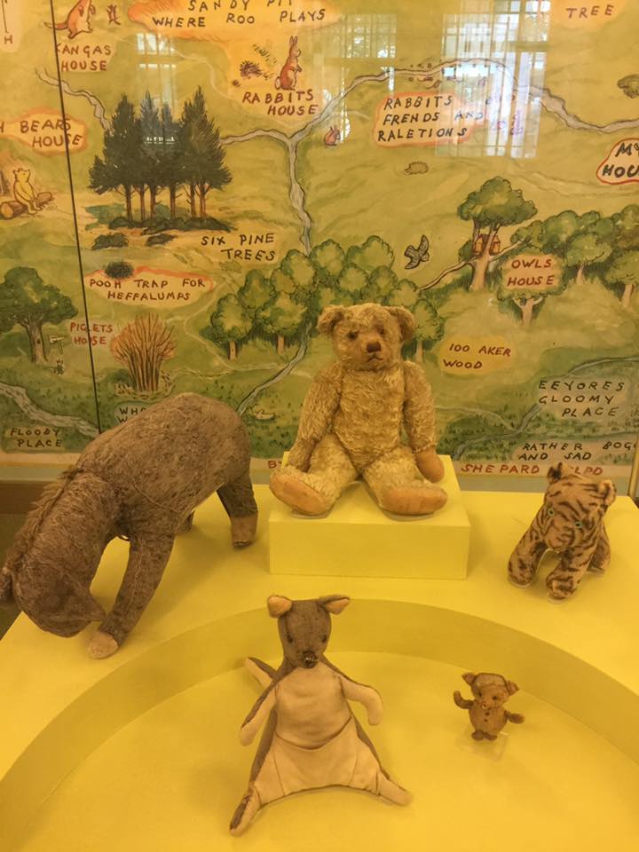 Edward &lsquo;Winnipeg, Winnie-the-Pooh&rsquo; Bear is a New Yorker.