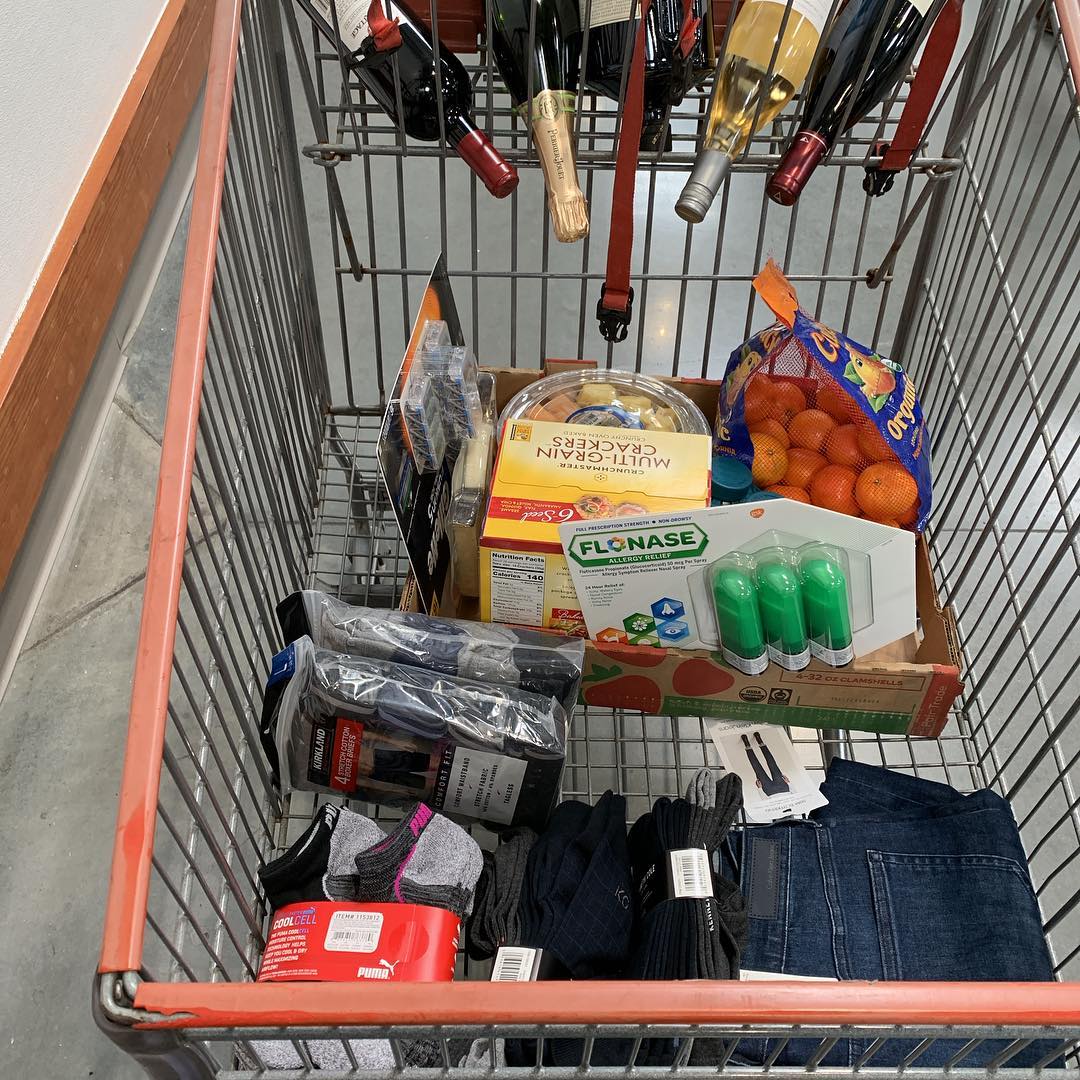 Hey New Yorker anniversary celebrants, what’d you do when you got back to NOLA?  🤟Costco🤟