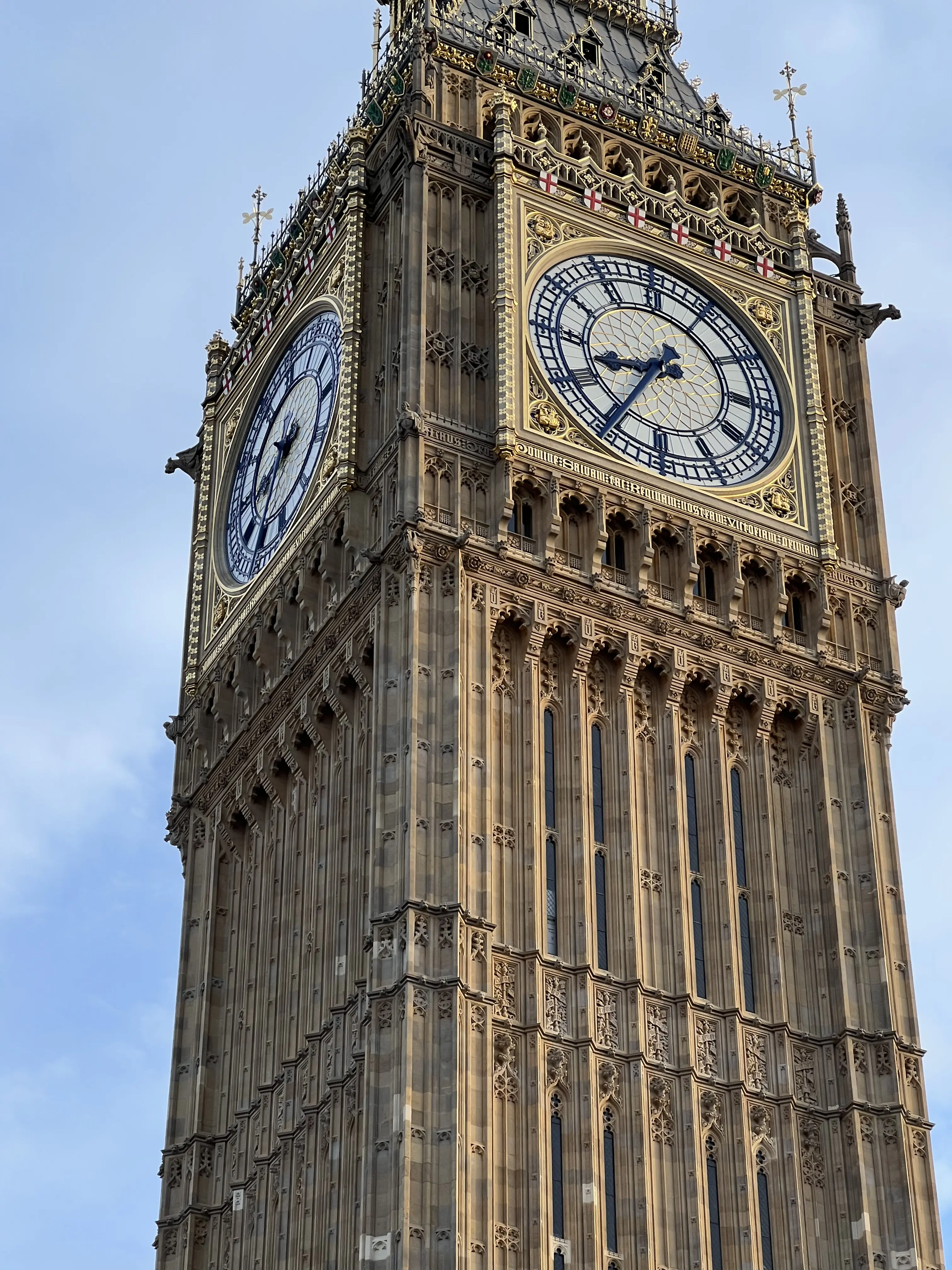 Big Ben and the restored clocktower