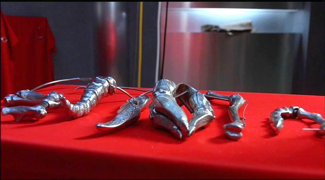 The tools as envisioned by (fictional) Dr. Beverly Mantle: &ldquo;Gynecological Devices for Operating on Mutant Women&rdquo;