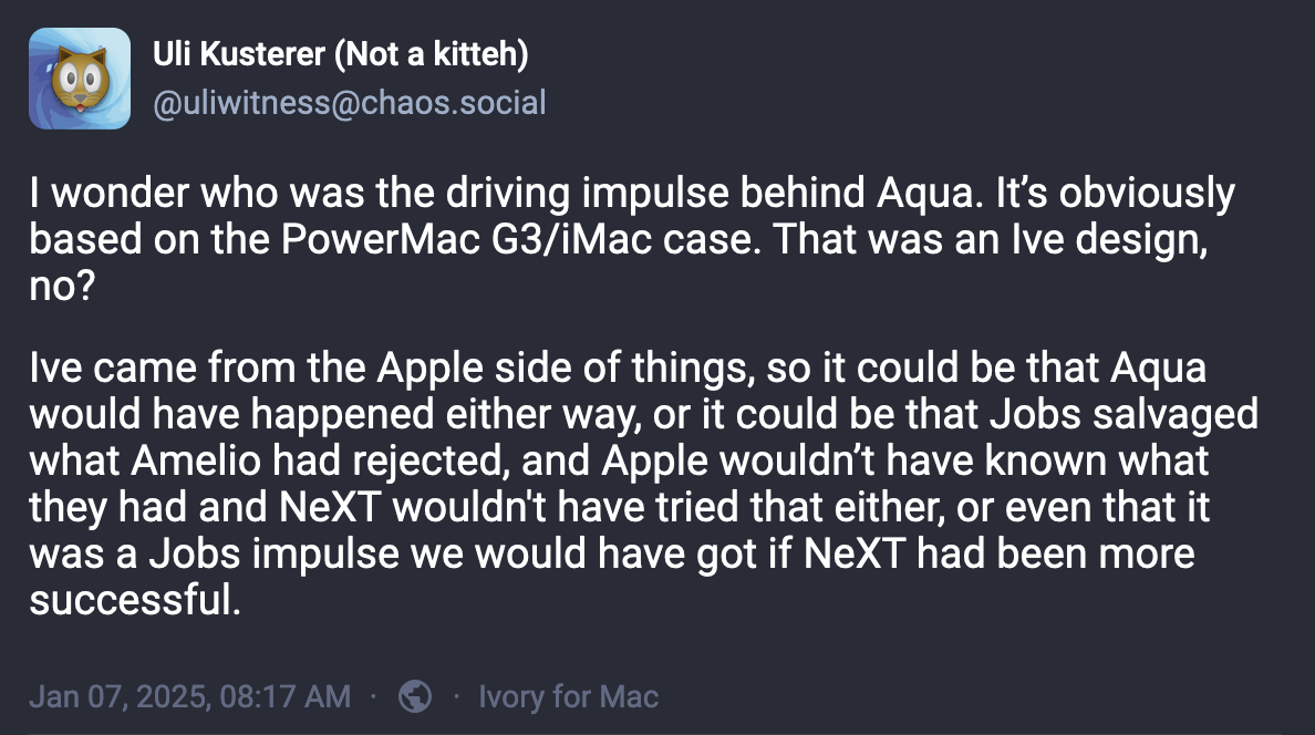 Did hardware drive software or vice-versa, or both?